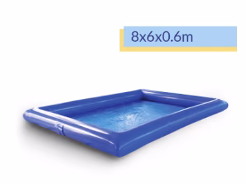 Basen dmuchany 8x6x0,6m