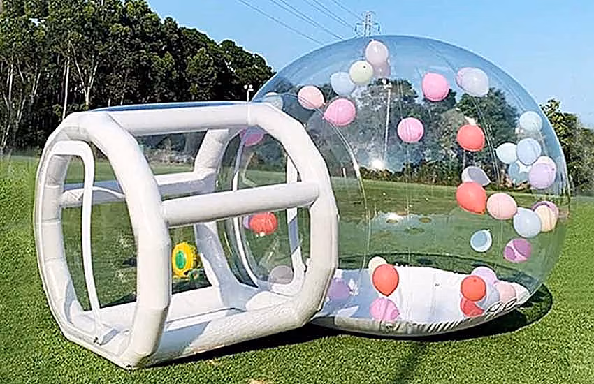 Bubble House – Unikalna Atrakcja Plenerowa, Która Zrobi Furorę na Twoim Wydarzeniu